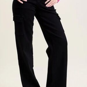 Judy Blue Black Cargo Wide